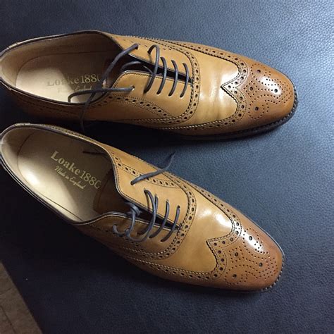 [開箱]Loake1880 Buckingham Tan - Mobile01