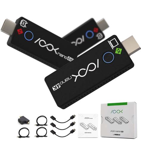 Buy RGBlink 4K Wireless HDMI Transmitter and Receiver Kit,Plug and Play ...