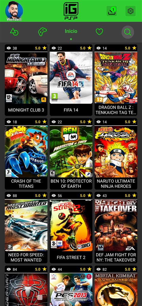 Download and Run IGAMES PSP on PC for Free