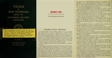 Image result for Code Nuremberg Explication