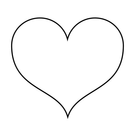 Heart Outline Vector Art, Icons, and Graphics for Free Download
