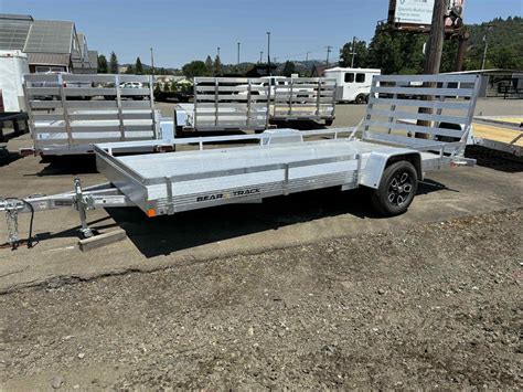 New 2025 Bear Track 80" x 15' ALUMINUM Utility Trailer 4400# BRAKE AXLE ...