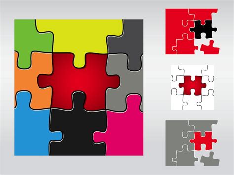 Puzzle Vector 的图像结果