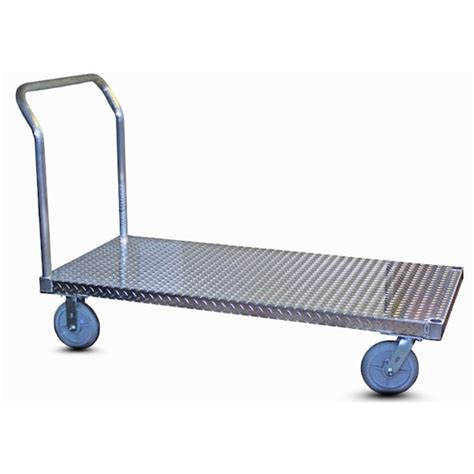 Bp Mfg usa-made-aluminum-flatbed-cart-30x60-2000lb-cap PTF-3060T-150 ...