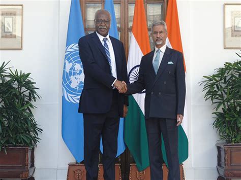 EAM Jaishankar holds talks with UNGA President, discuss UN agenda