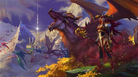 World of Warcraft Dragonflight expansion heading to Dragon Isles with ...