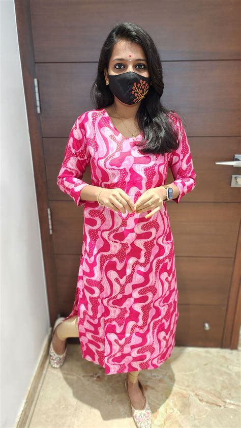Office Wear Kurti(7655)– Sprinklez Boutique