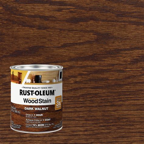 Buy Dark Walnut, Rust-Oleum Ultimate Wood Stain, Quart Online in India ...