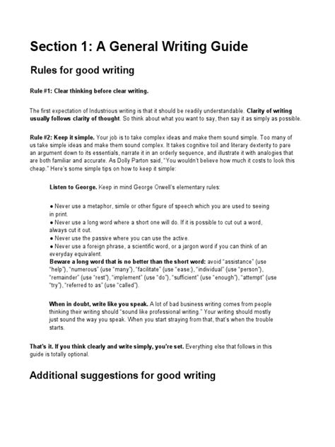 Image result for Layout of a Guide English Language