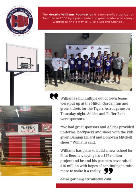 Horatio Williams Foundation: More Than a Game – Puffer Reds