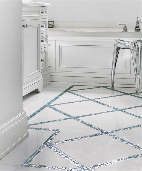 All About Glass Mosaic Tile | Marble bathroom floor, Glass mosaic tiles ...