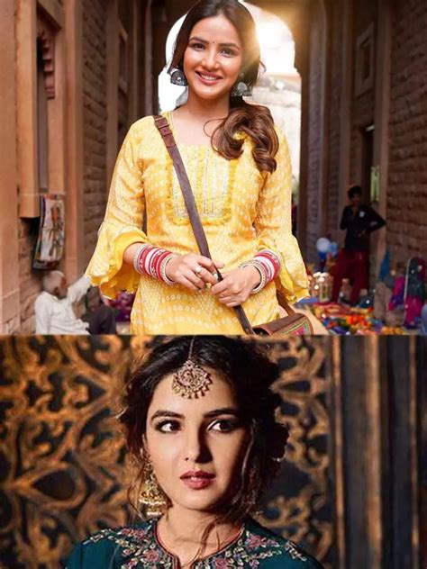 Jasmine Bhasin's ethereal suit collection | Times of India