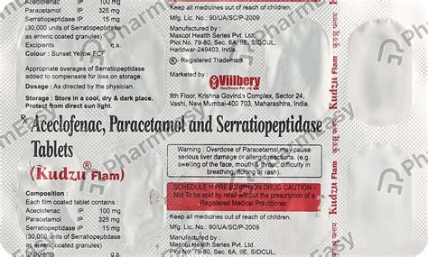 Kudzu Flam Strip Of 10 Tablets: Uses, Side Effects, Price & Dosage ...