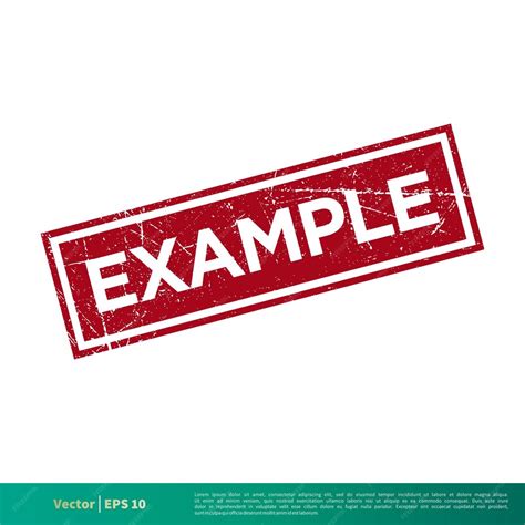 Example Stamp Vector 的图像结果