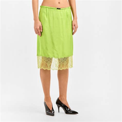 Gucci Women's Fluid Midi Skirt | Cruise Fashion