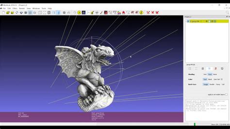 Image result for MeshLab Contour