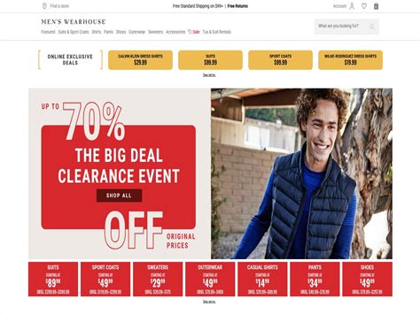 Men's Wearhouse and 18+ Sites Like Men's Wearhouse | ReviewCollections