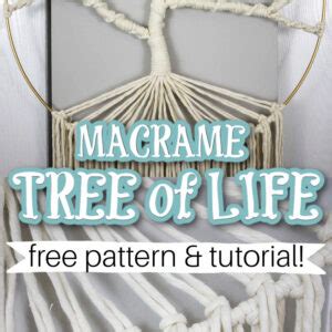 Image result for Free Pattern for Macrame Tree of Life