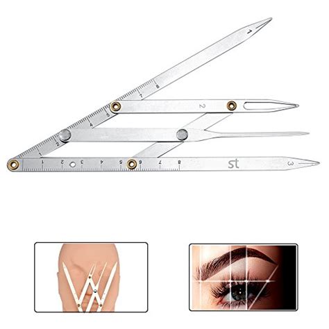 ATOMUS Microblading Ruler Tools Eyebrow Golden Ratio Caliper ...