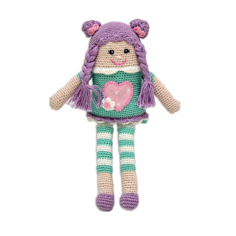 Purple Pie Handmade Crocheted Doll – Soft & Safe Toy | Unique Gift for ...