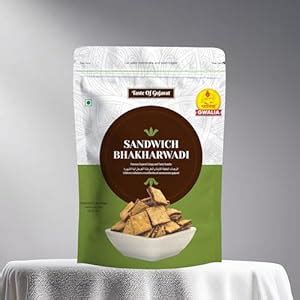 Gwalia Sweets Sandwich Bhakarwadi - Indian Namkeen 400g | Gujarati ...