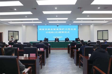 岳阳：7家单位获评湖南省商业秘密保护示范企业、示范站