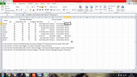 Image result for Contoh Data Excel