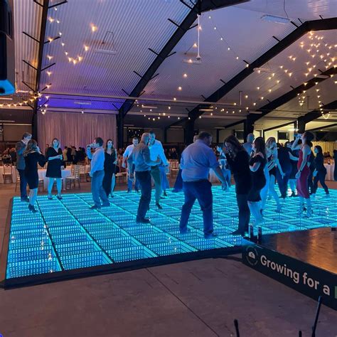 3D LED Dance Floor - Easy to Install with Magnet Connection