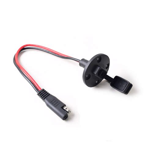 SAE Female to Male Extension Cable Panel Mount 12AWG Heavy Duty SAE ...