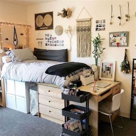 22 college dorm room ideas for lofted beds – Artofit