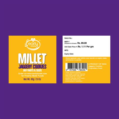 Early Foods | Dry Fruit Biscuit 150g | ZERO MAIDA BISCUITS – Early ...