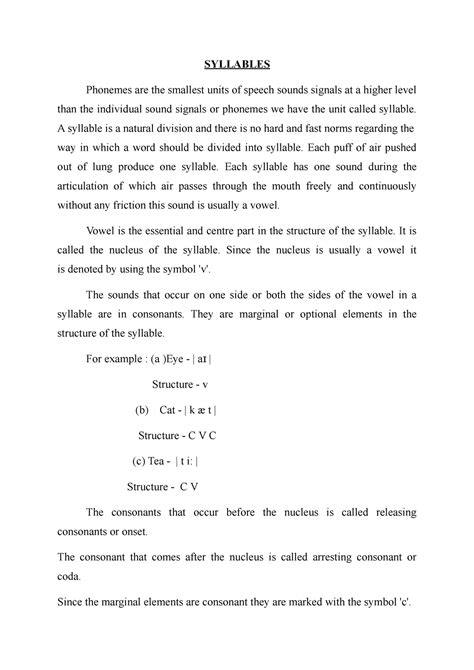 Image result for Syllabic Consonants Examples