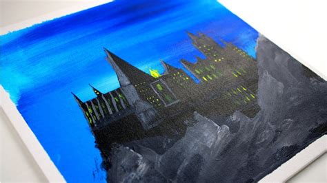 Image result for Hogwarts Acrylic Tutorial