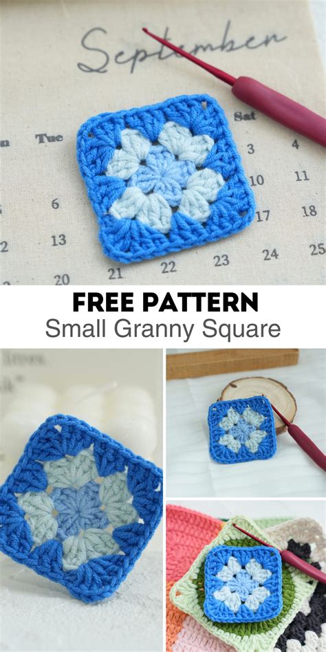 Image result for Small Square Crochet Pattern
