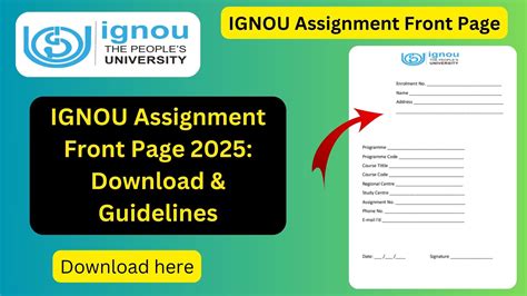 Image result for Assignment Logo IGNOU