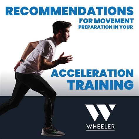 Recommendations for Movement Preparation in Your Acceleration Training ...