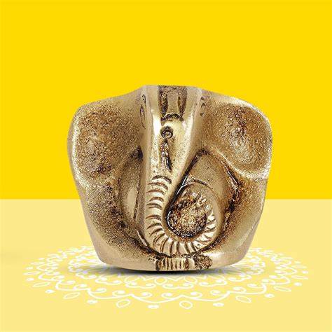 Buy anciently Mini Ganesha Brass Idol with Arch | Ganesh Chaturthi ...