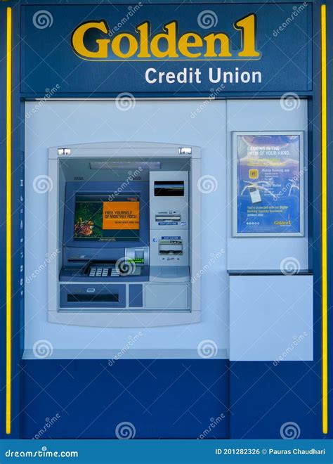 Golden 1 Credit Union ATM Machine Editorial Photo - Image of ...