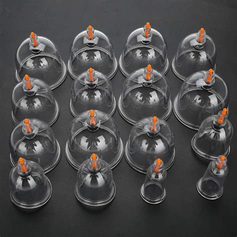 Buy Yosoo Vacuum Cupping Set,18Pcs Chinese Acupoint Cupping Therapy Kit ...