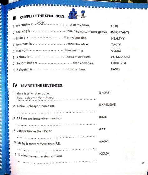 Image result for Comparison Test Exercises