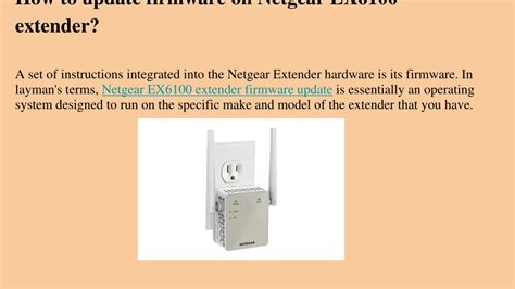 Image result for Netgear WiFi Extender Firmware Update