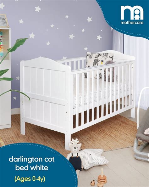 Buy Mothercare Darlington Baby Cot Bed White Online at Best Price ...