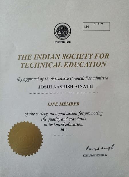 Electronics & Telecommunication Engineering Faculty Achievements