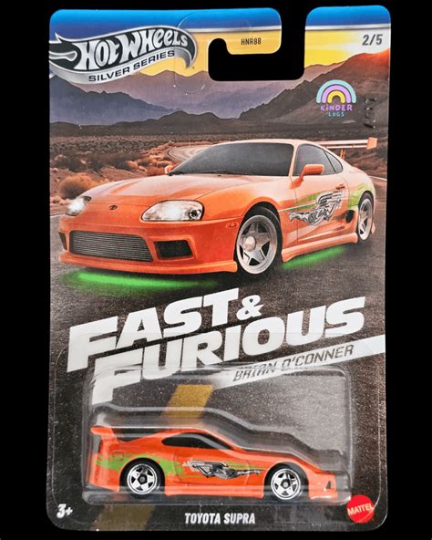 Hot Wheels Toyota Supra (Orange) - Fast & Furious Brian O'Conner - Buy ...
