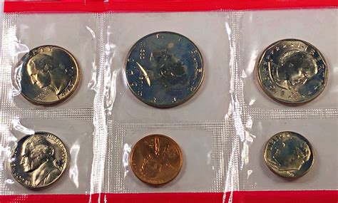 1979 Denver Mint Uncirculated Coin Set*In Original Cellophane Packet ...