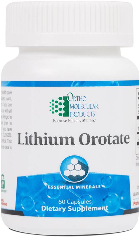 Lithium Orotate Supplement