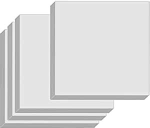 IMPRINT Transparent Sticky Notes - 3 x 3 Inch Pastel Waterproof ...