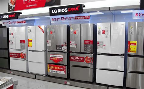 Kimchi Fridges on Display