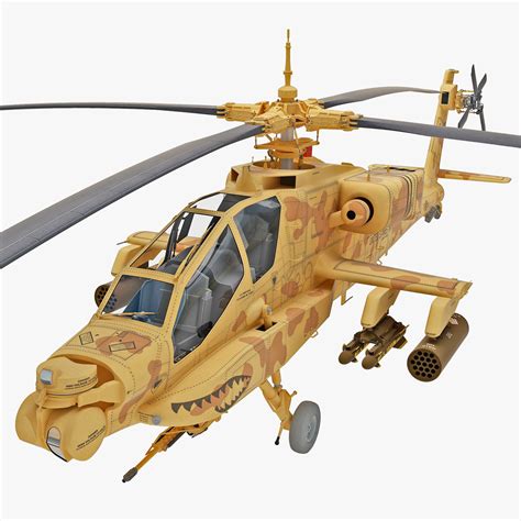 Ah 64 Apache 3D モデル obj - .obj ダウンロード - Free3D