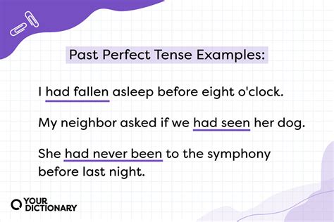Past Perfect Simple Examples 的图像结果